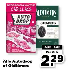 PLUS Alle Autodrop of Oldtimers aanbieding