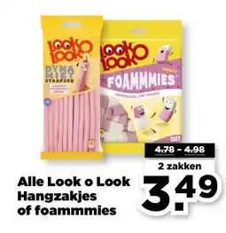 PLUS Alle Look o Look Hangzakjes of foammmies aanbieding