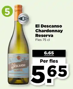 PLUS El Descanso Chardonnay Reserva aanbieding