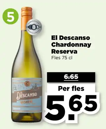 PLUS El Descanso Chardonnay Reserva aanbieding