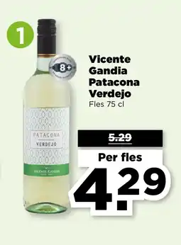 PLUS Vicente Gandia Patacona Verdejo aanbieding
