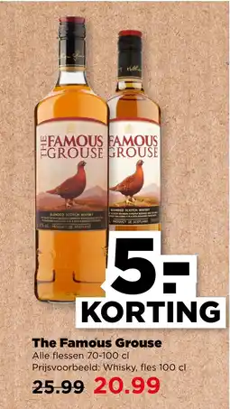 PLUS The Famous Grouse aanbieding