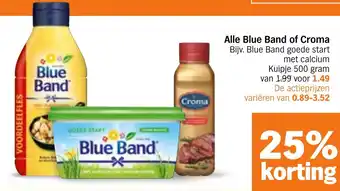 Albert Heijn Alle Blue Band of Croma aanbieding