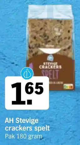 Albert Heijn AH Stevige crackers spelt aanbieding