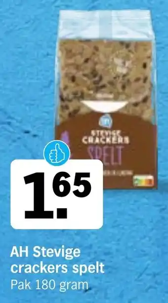 Albert Heijn AH Stevige crackers spelt aanbieding