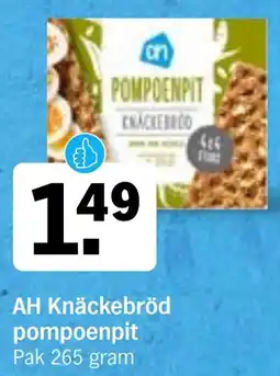 Albert Heijn AH Knäckebröd pompoenpit aanbieding