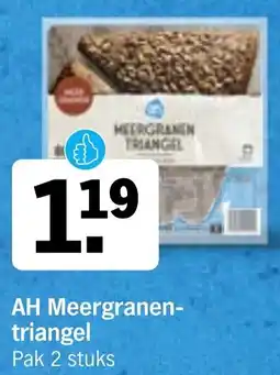 Albert Heijn AH Meergranen- triangel aanbieding