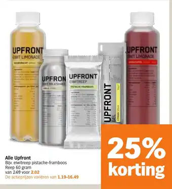 Albert Heijn Alle Upfront aanbieding