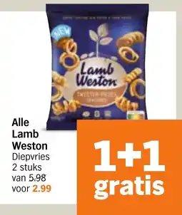 Albert Heijn Alle Lamb Weston aanbieding