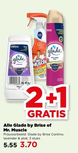 PLUS Alle Glade by Brise of Mr. Muscle aanbieding