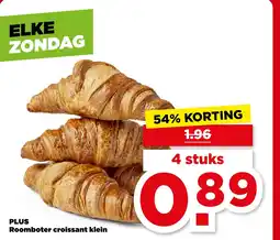 PLUS PLUS Roomboter croissant klein aanbieding