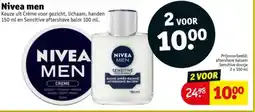 Kruidvat Nivea men aanbieding