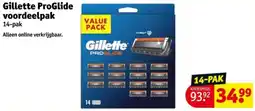 Kruidvat Gillette ProGlide voordeelpak aanbieding