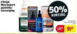 Kruidvat L'Oréal Men Expert gezichts verzorging aanbieding