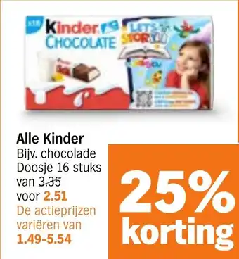 Albert Heijn Alle Kinder aanbieding