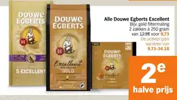 Albert Heijn Alle Douwe Egberts Excellent aanbieding