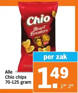 Albert Heijn Alle Chio chips aanbieding