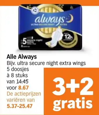 Albert Heijn Alle Always aanbieding