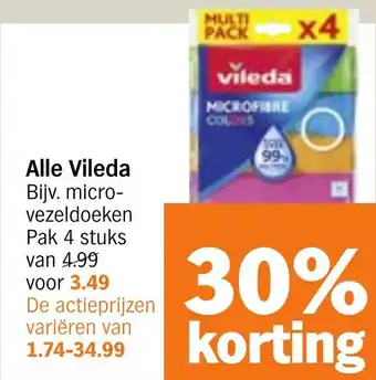 Albert Heijn Alle Vileda aanbieding