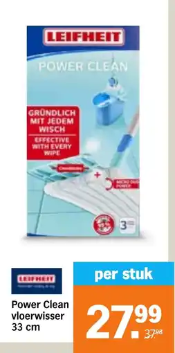 Albert Heijn Power Clean Vloerwisser aanbieding
