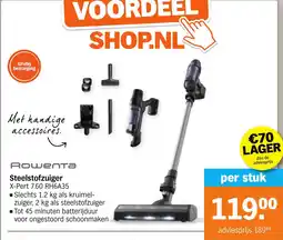 Albert Heijn Rowenta Steelstofzuiger X-Pert 7.60 RH6A35 aanbieding