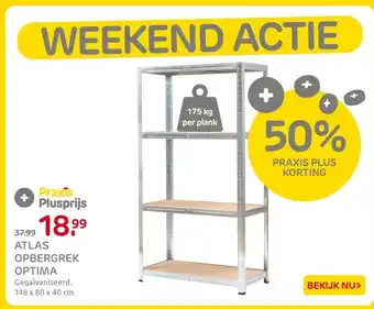 Praxis ATLAS OPBERGREK OPTIMA aanbieding