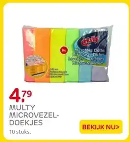 Praxis MULTY MICROVEZEL- DOEKJES aanbieding