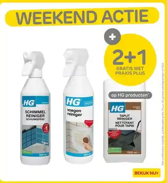 Praxis op HG producten aanbieding