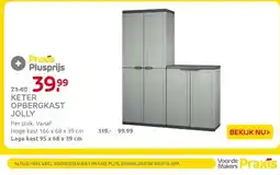Praxis Z1.40 KETER OPBERGKAST aanbieding