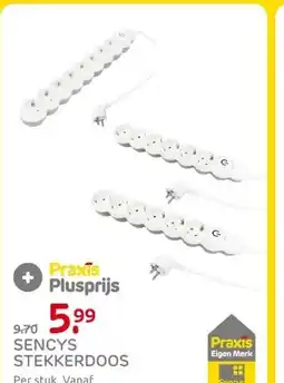 Praxis SENCYS STEKKERDOOS aanbieding