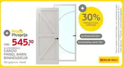 Praxis BIJVOORBEELD: CANDO PANEL BARN BINNENDEUR aanbieding