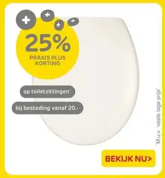 Praxis op toiletzittingen aanbieding
