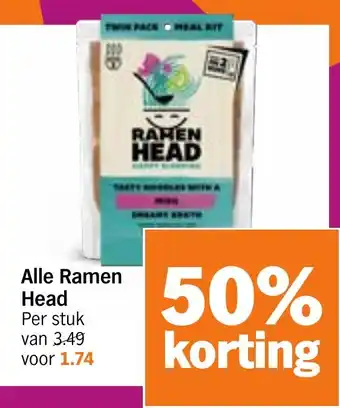 Albert Heijn Alle Ramen Head aanbieding