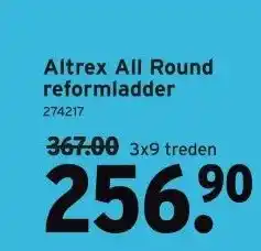 GAMMA Altrex All Round reformladder aanbieding