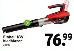 GAMMA Einhell 18V bladblazer aanbieding