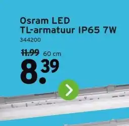 GAMMA Osram LED TL-armatuur IP65 7W aanbieding