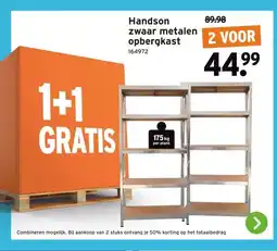 GAMMA Handson zwaar metalen opbergkast aanbieding