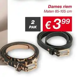 Kik Dames riem aanbieding