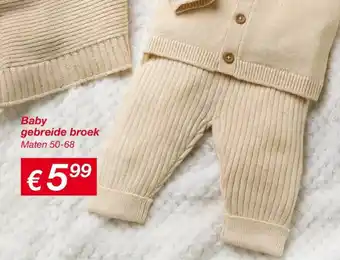 Kik Gebreide broek aanbieding