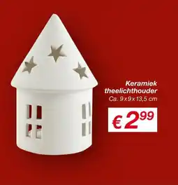 Kik Keramiek theelichthouder aanbieding