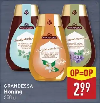 ALDI Grandessa honing aanbieding