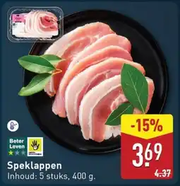 ALDI Speklappen aanbieding
