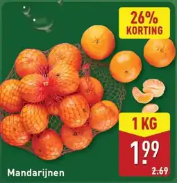 ALDI Mandarijnen aanbieding