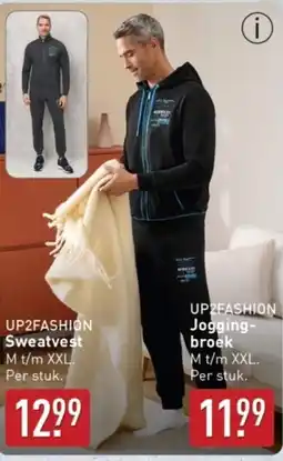 ALDI UP2FASHION Sweatvest M t/m XXL aanbieding