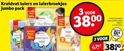 Kruidvat Kruidvat luiers en luierbroekjes jumbo pack aanbieding