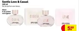 Kruidvat Sentio Love & Casual aanbieding