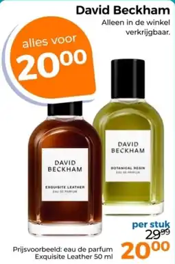 Trekpleister David Beckham aanbieding