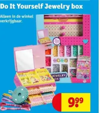 Kruidvat Do It Yourself Jewelry box aanbieding