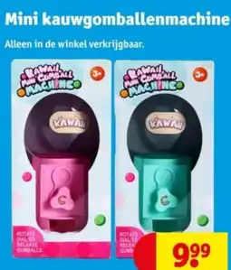 Kruidvat Mini kauwgomballenmachine aanbieding