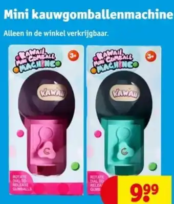 Kruidvat Mini kauwgomballenmachine aanbieding